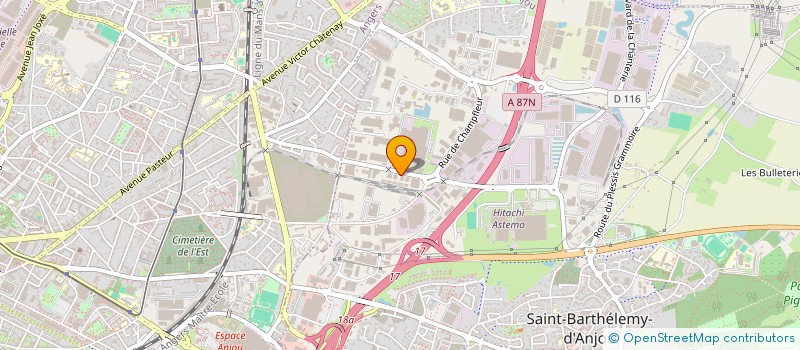 localisation de l'entreprise CARELEC à SAINT-BARTHELEMY-D'ANJOU