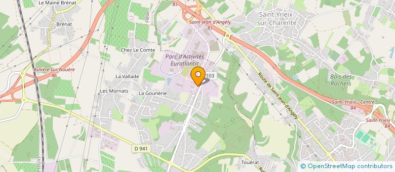 localisation de l'entreprise CARELLE à FLEAC