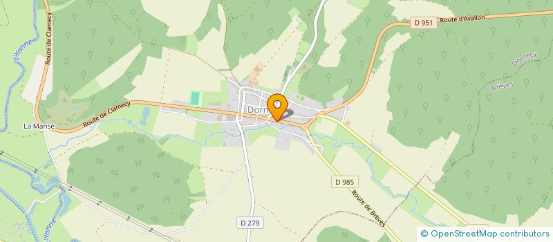 localisation de l'entreprise CARELLI ELISA  DORNECY