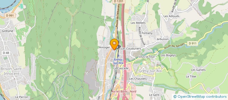 localisation de l'entreprise CAREMAN  GRESY-SUR-AIX