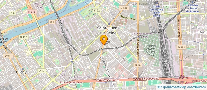localisation de l'entreprise CAREMBA  SAINT-OUEN-SUR-SEINE