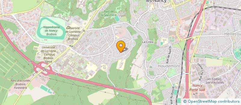 localisation de l'entreprise CARENA  VANDUVRE-LES-NANCY