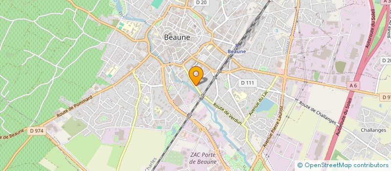 localisation de l'entreprise CARENAPHI à BEAUNE
