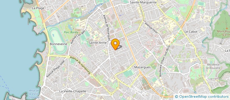 localisation de l'entreprise CARENCAP à MARSEILLE