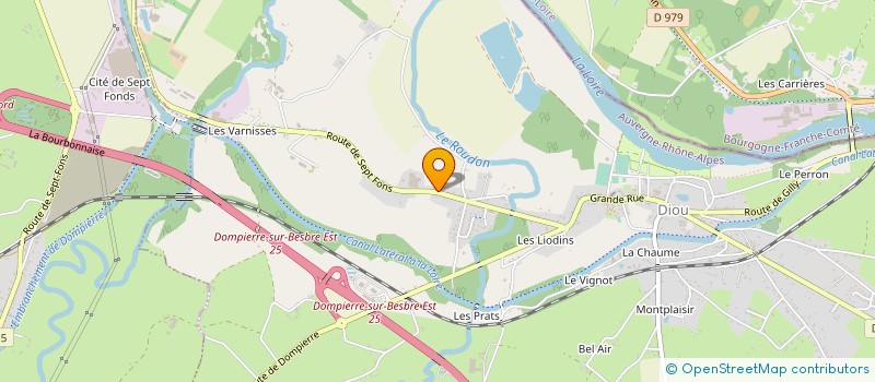 localisation de l'entreprise CARENE LOFINA  DIOU