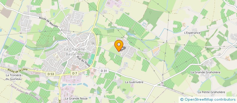 localisation de l'entreprise CARENESS CONCIERGERIE  DIVATTE-SUR-LOIRE