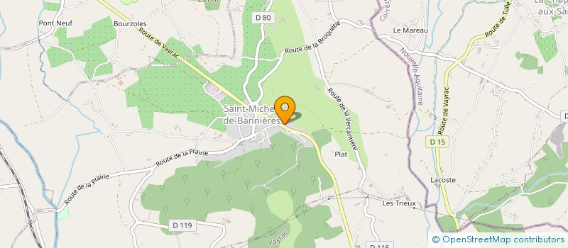 localisation de l'entreprise CARENNAC AVENTURE  CARENNAC