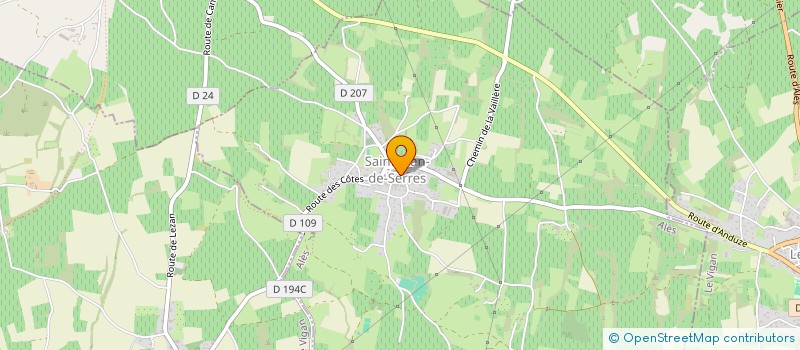 localisation de l'entreprise CARENZI DEVELOPPEMENT à SAINT-JEAN-DE-SERRES