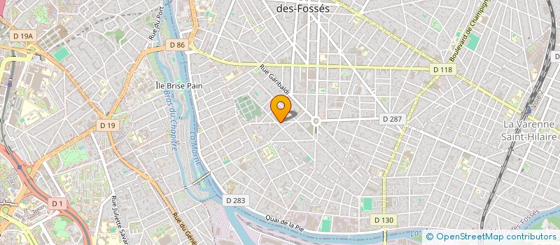 localisation de l'entreprise CAREPROTECH à SAINT-MAUR-DES-FOSSES