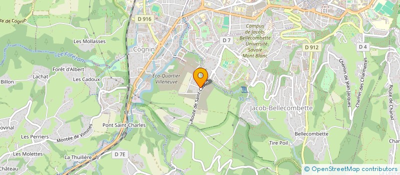 localisation de l'entreprise CARERA  COGNIN