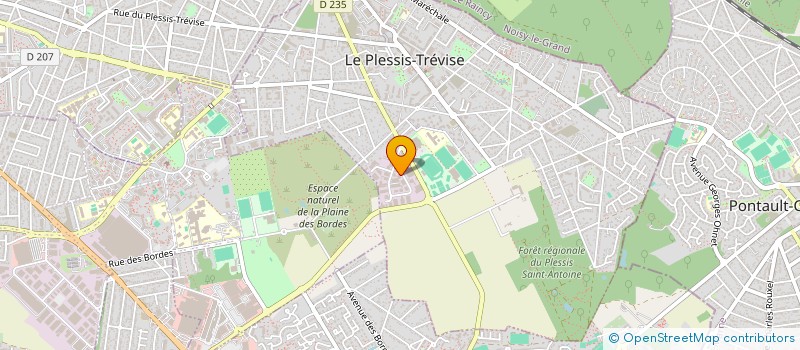 localisation de l'entreprise CARES à LE PLESSIS-TREVISE