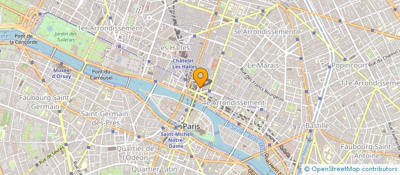 localisation de l'entreprise CARESLE CAPITAL  PARIS