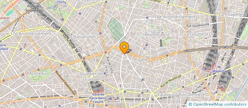 localisation de l'entreprise CARESSE  PARIS