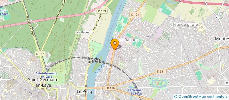 localisation de l'entreprise CARESTIA à MONTESSON
