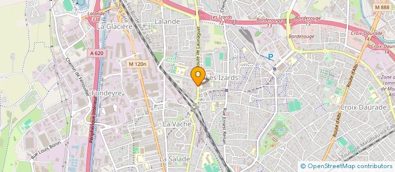 localisation de l'entreprise CARETEC à TOULOUSE