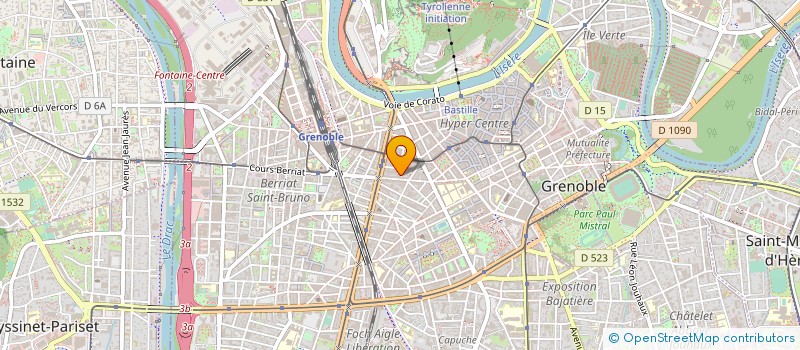 localisation de l'entreprise CARETOCARE à GRENOBLE