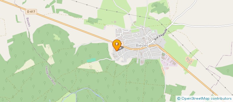 localisation de l'entreprise CAREVO  BIESLES