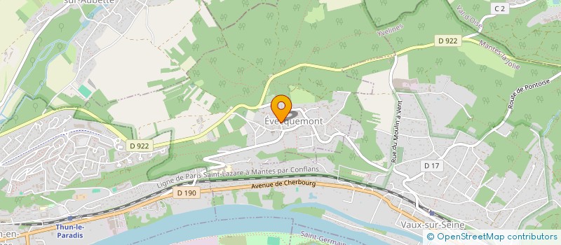 localisation de l'entreprise CAREX  EVECQUEMONT