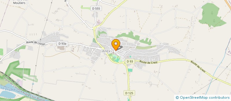 localisation de l'entreprise CAREXMAG  CHABRILLAN