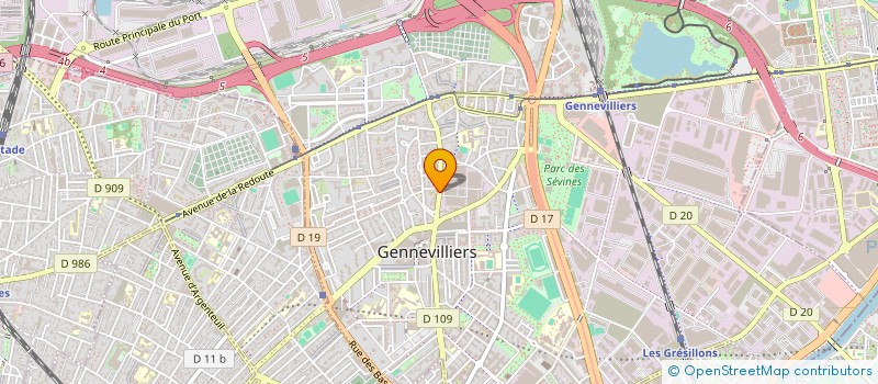 localisation de l'entreprise CAREY à GENNEVILLIERS