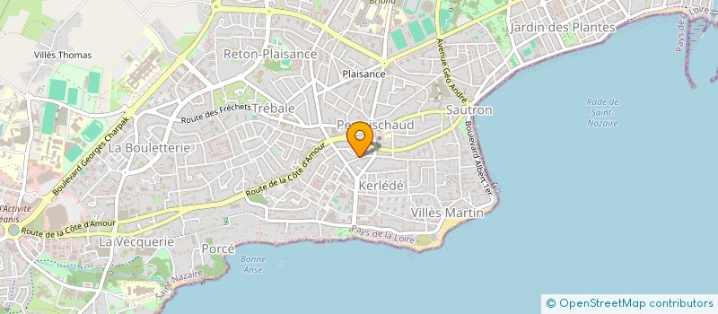 localisation de l'entreprise CARFANTAN ETUDE ELECTRICITE  SAINT-NAZAIRE