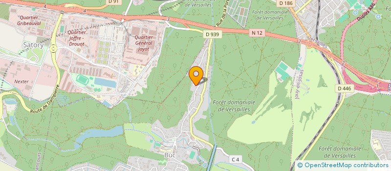 localisation de l'entreprise CARFAX SARL à BUC
