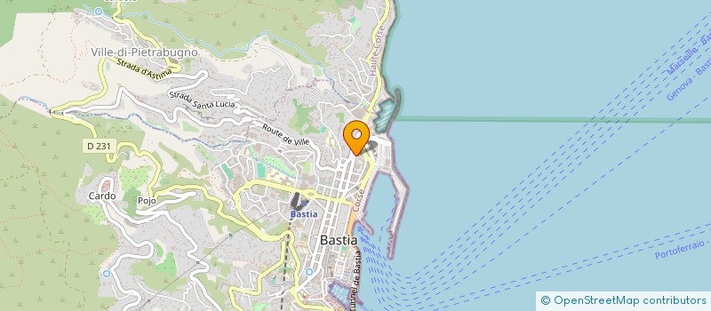 localisation de l'entreprise CARFINDER20 à BASTIA