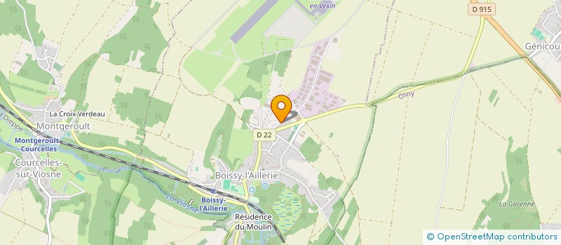 localisation de l'entreprise CARFIXE  BOISSY-L'AILLERIE