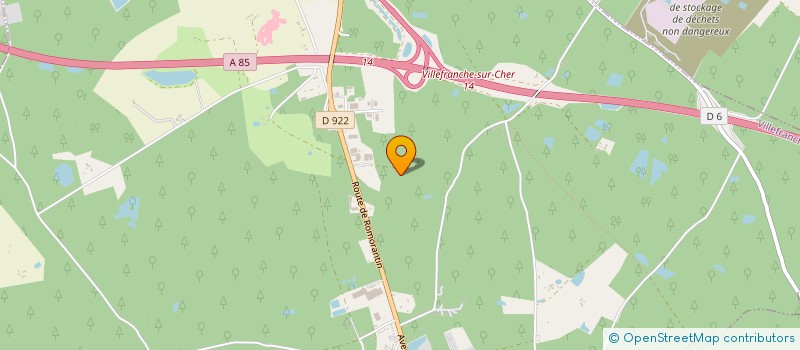 localisation de l'entreprise CARFLOTS  PRUNIERS EN SOLOGNE