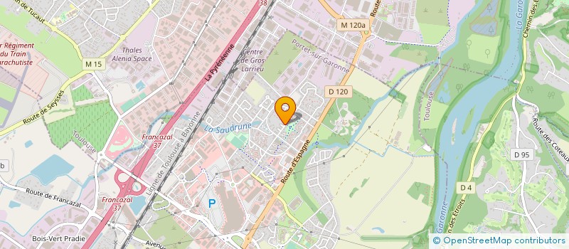 localisation de l'entreprise CARFON  ROQUES