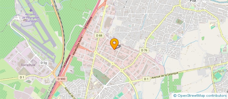 localisation de l'entreprise CARFRANCE  PERPIGNAN