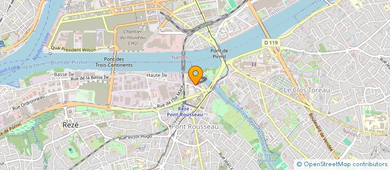 localisation de l'entreprise CARGAU à NANTES