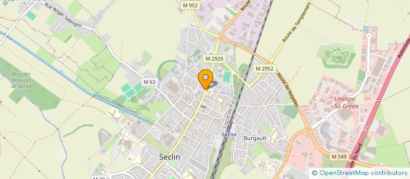 localisation de l'entreprise CARGESE à SECLIN