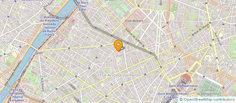 localisation de l'entreprise CARGEST à PARIS