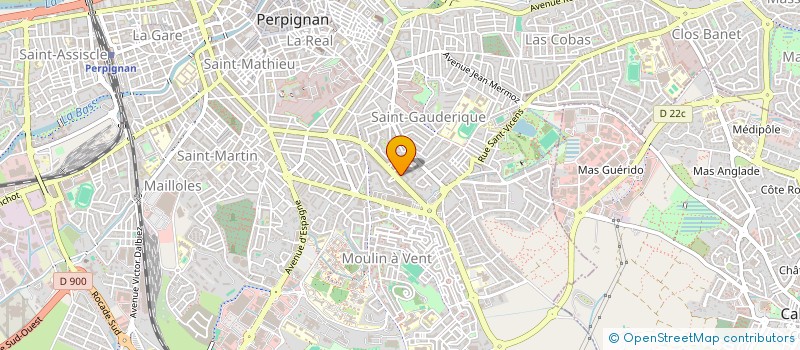 localisation de l'entreprise CARGESTION à PERPIGNAN