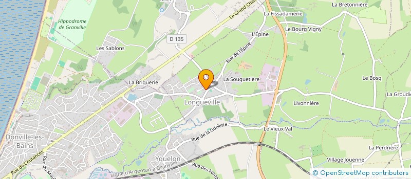 localisation de l'entreprise CARGI à AGON-COUTAINVILLE