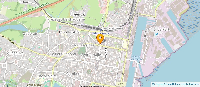 localisation de l'entreprise CARGO à SAINT-NAZAIRE