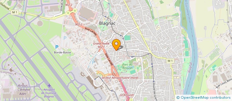 localisation de l'entreprise CARGO  BLAGNAC