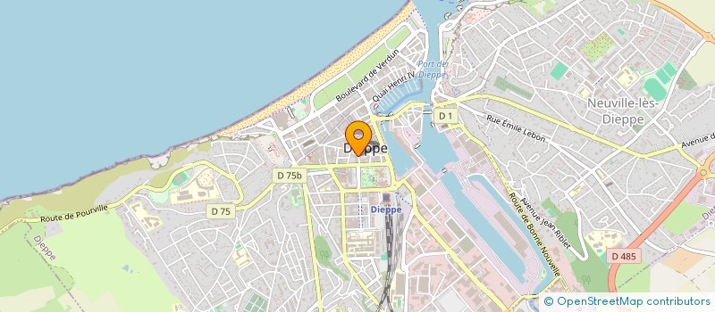 localisation de l'entreprise CARGO  DIEPPE