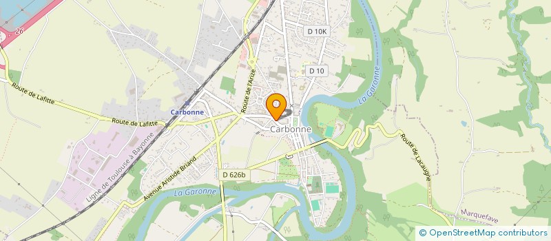 localisation de l'entreprise CARGO GYM à CARBONNE