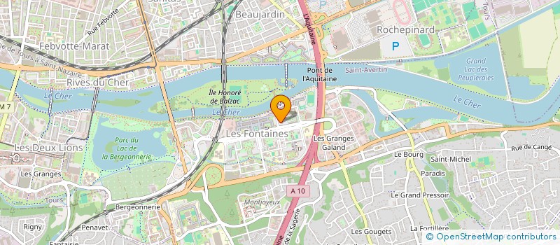 localisation de l'entreprise CARGO LOGISTICS FRANCE à TOURS