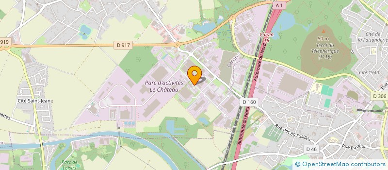 localisation de l'entreprise CARGO S.A.R.L. à CARVIN