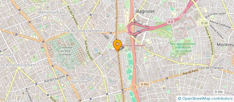 localisation de l'entreprise CARGO SHIPPING  PARIS