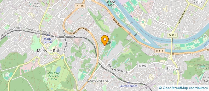 localisation de l'entreprise CARGO2021  LOUVECIENNES