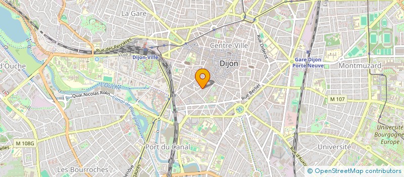 localisation de l'entreprise CARGOHUB CORBAS à DIJON