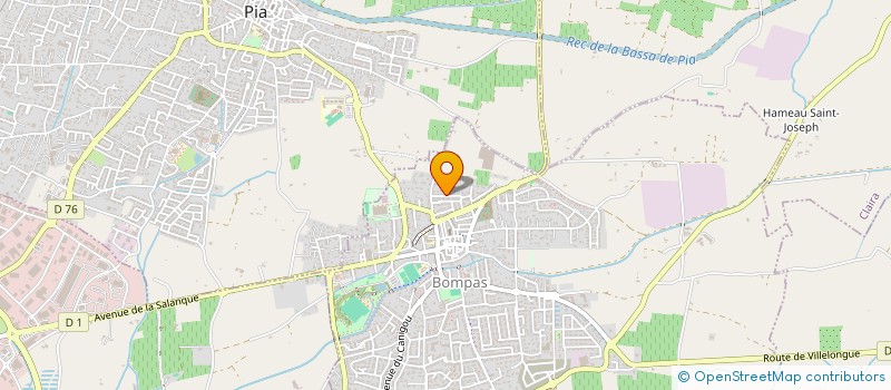 localisation de l'entreprise CARGOL COUNTRY  BOMPAS