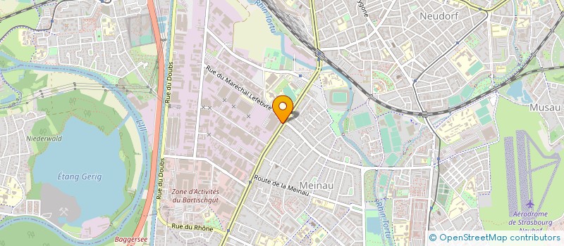 localisation de l'entreprise CARGONET SOFTWARE à STRASBOURG