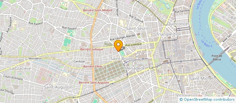 localisation de l'entreprise CARGOS  BORDEAUX