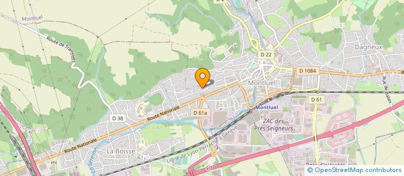 localisation de l'entreprise CARGROUP à DAGNEUX