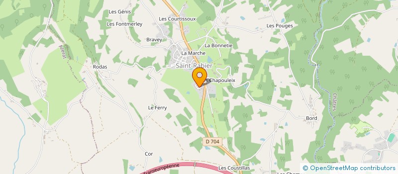 localisation de l'entreprise CARGTPASSION24  SAINT-RABIER